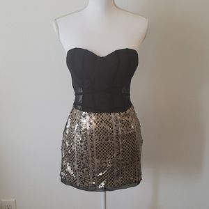 Sequin Mini Skirt